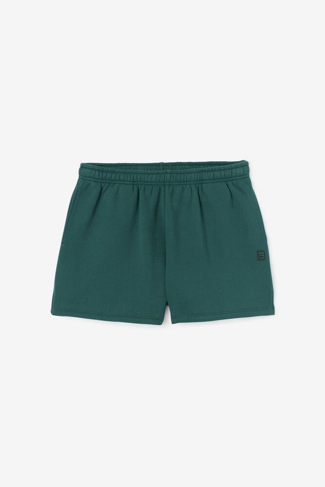 Fila Nalani Green Shorts Womens - NZ 70483-HAKO